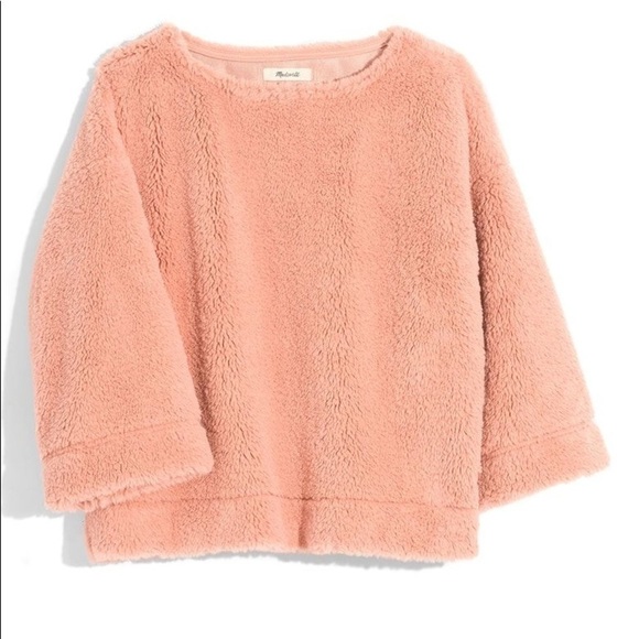 Madewell Superfurry Top L - Picture 2 of 5